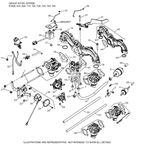 Part Location Diagram of KH-32-755-18-S MTD ALTITUDE KIT-HIGH
